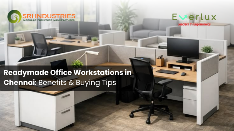 Readymade office workstation in Chennai - Sri Industries