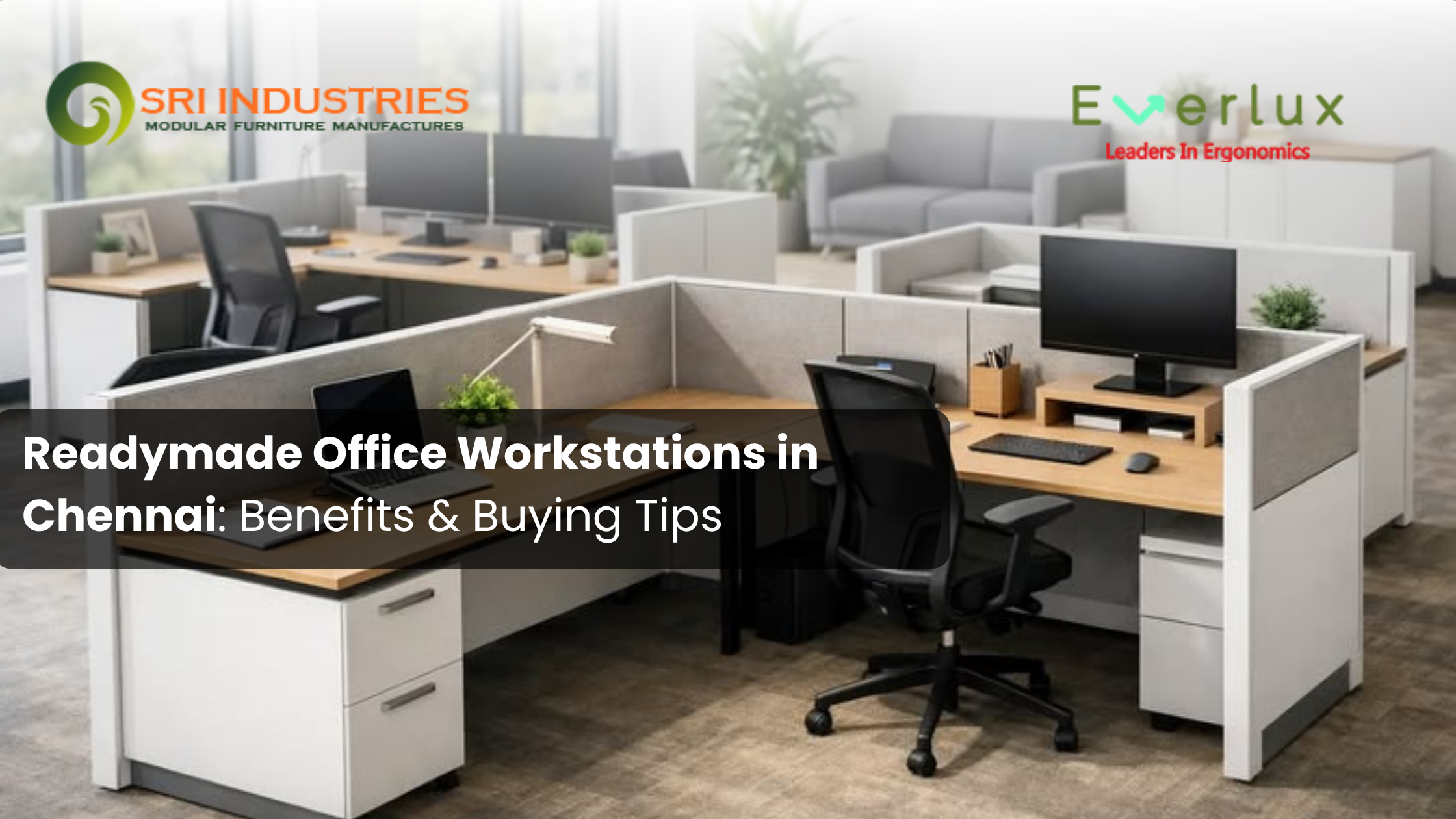 Readymade office workstation in Chennai - Sri Industries